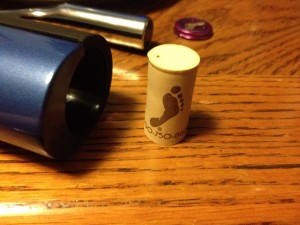 removed cork